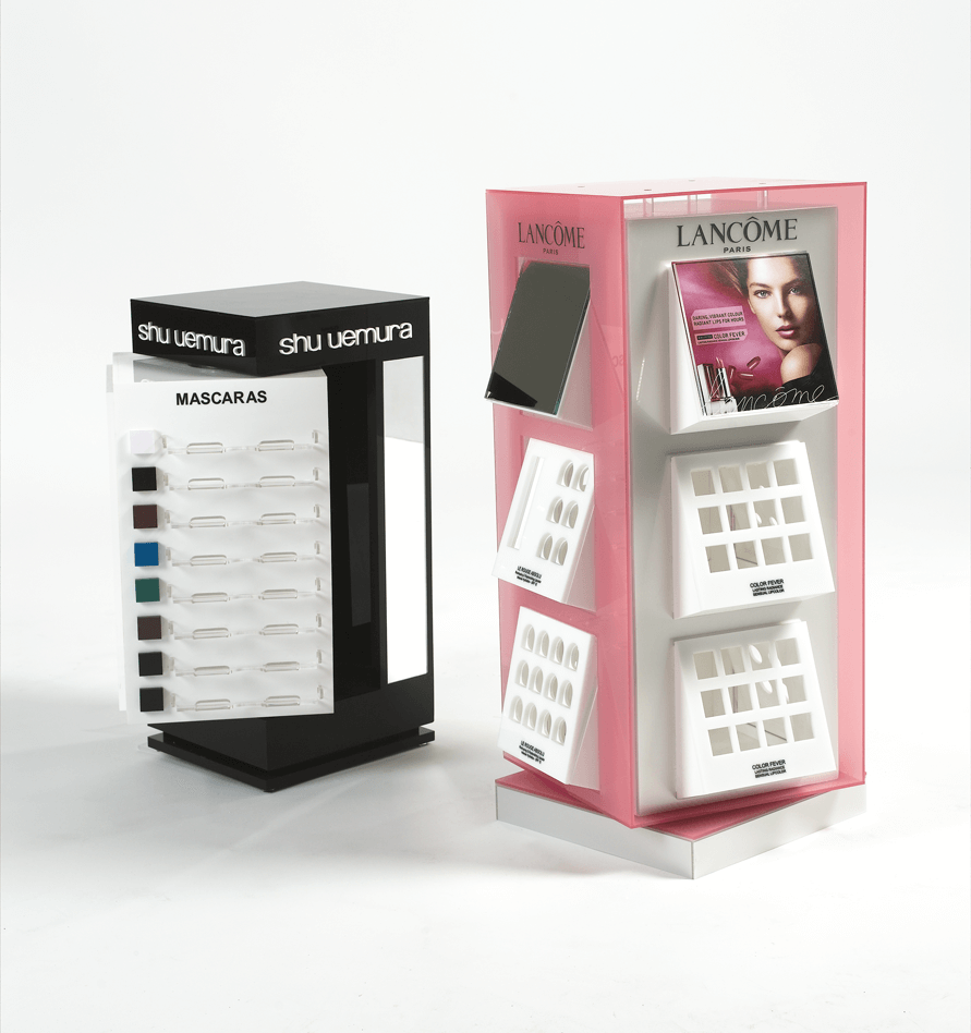 Acrylic Floor and Mobile Standees